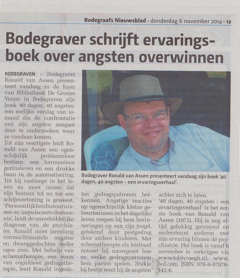 Bodegraafs Nieuwsblad 06-11-2014